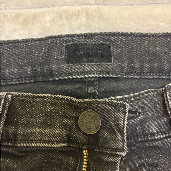 MOTHER The Stunner Zip Ankle Step Fray in Wrong Side of the Track, sz 27 - Picture 8 of 15